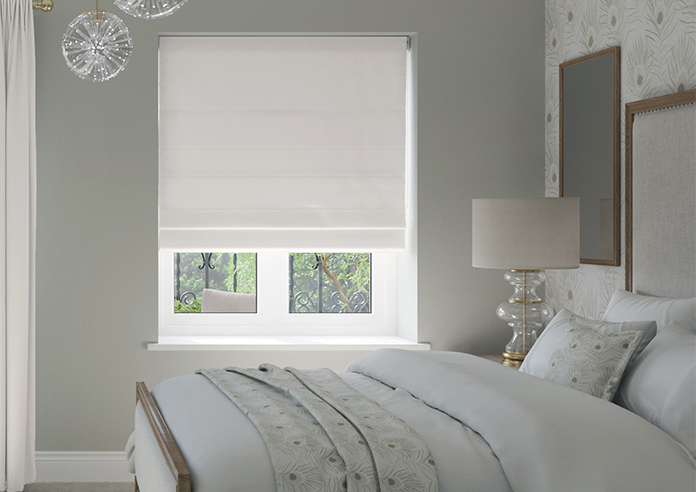 Panama, White - Roman Blind - Image 3
